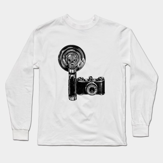 Camera Long Sleeve T-Shirt by scdesigns